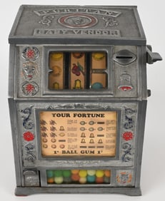 BUCKLEY 1c PURITAN BABY VENDOR TRADE STIMULATOR