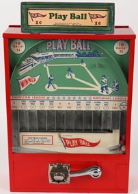 K&S 1c PLAY BALL BASEBALL TRADE STIMULATOR