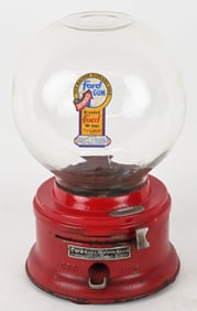 FORD 1c GLOBE STYLE GUMBALL MACHINE