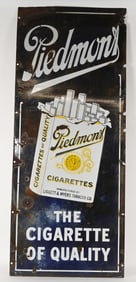 PIEDMONT CIGARETTES PORCELAIN SIGN
