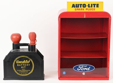 AUTOLITE SPARKPLUG DISPLAY & BREAKNOT BATTERY KIT