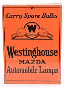 WESTING HOUSE MAZDA AUTOMOBILE LAMPS CABINET
