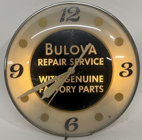 BULOVA WATCH REPAIR BUBBLE CLOCK