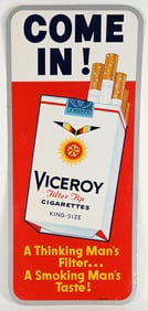 VICEROY CIGARETTES TIN SIGN