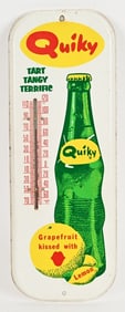 QUIKY SODA TIN THEMOMETER