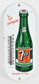 7UP "Ca ravigote" PORCELAIN THERMOMETER
