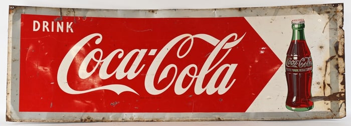 DRINK COCA COLA TIN SIGN
