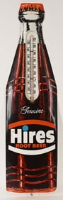 HIRES ROOT BEER DIECUT TIN THERMOMETER