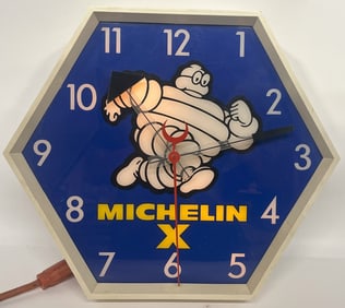MICHELIN X LIGHTUP ELECTRIC CLOCK