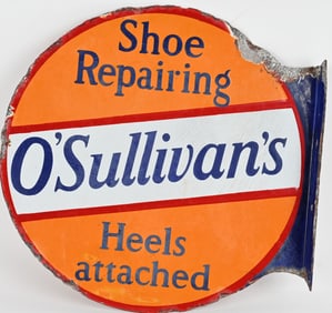 O'SULLIVAN'S SHOE REPAIR DSP FLANGE SIGN