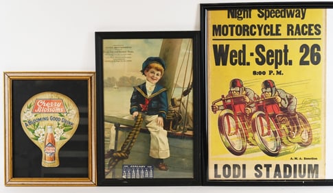 LOT OF CARDBOARD & PAPER SIGNS