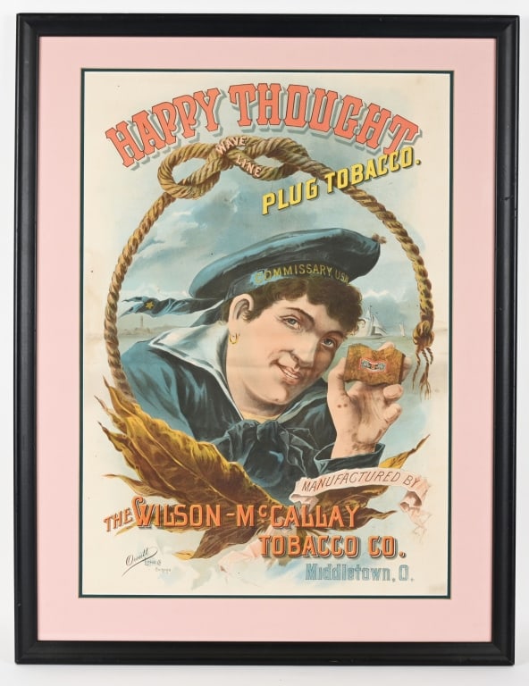 NAP  LAJOIE CHEWS RED DEVIL 　ヴィンテージ看板 NAP LAJOIE CHEWS RED DEVIL EMBOSSED SIGN QUEEN CITY TOBACCO
