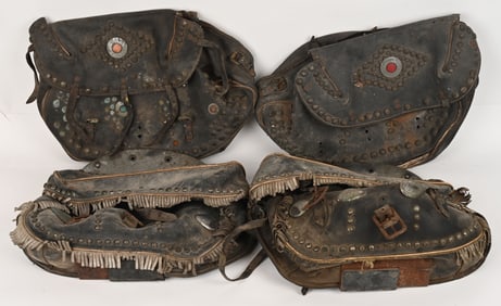 3- SETS HARLEY DAVIDSON SADDLE BAGS