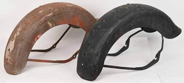 2- HARLEY DAVIDSON FRONT SPRINGER FENDERS