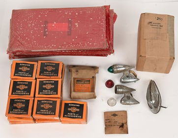 19- NOS HARLEY 32 GENERATOR BRUSHES & MORE