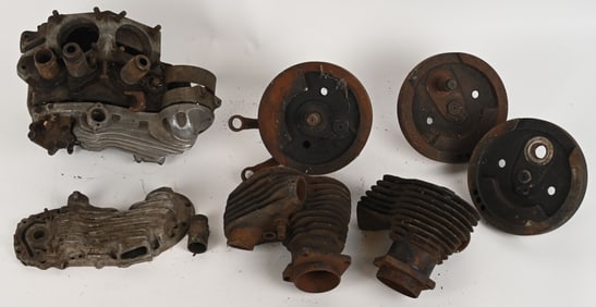 HARLEY DAVIDSON 45 FLAT HEAD ENGINE PARTS