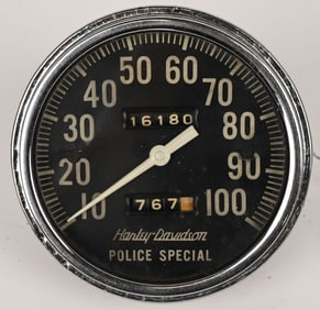 HARLEY DAVIDSON TRIKE POLICE SPECIAL SPEEDOMETER