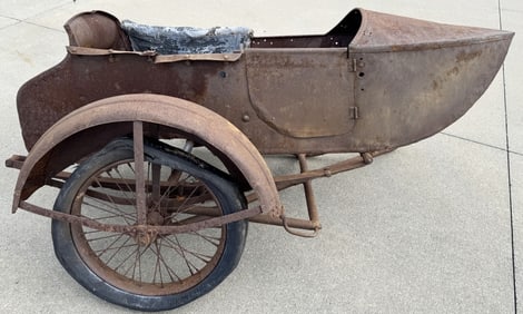 1925 HARLEY DAVIDSON JD SIDECAR