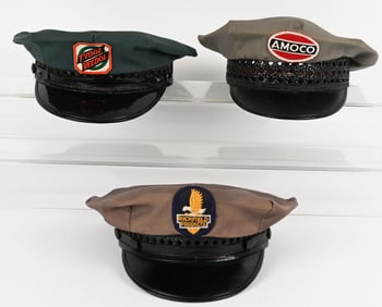 3- GAS STATION ATTENDANT CAPS