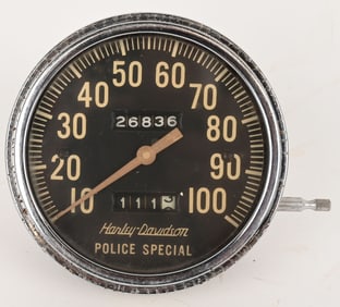 HARLEY DAVIDSON TRIKE POLICE SPECIAL SPEEDOMETER