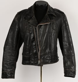 VINATGE MOTORCYCLE LEATHER JACKET