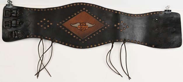 VINTAGE HARLEY DAVIDSON MOTORCYCLE KIDNEY BELT