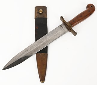 US M1849 MOUNTED RIFLEMAN'S KNIFE & SCABBARD