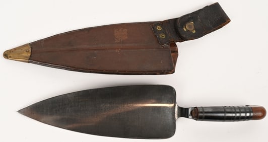 U.S. SPRINGFIELD 1873 TROWEL BAYONET WITH SHEATH