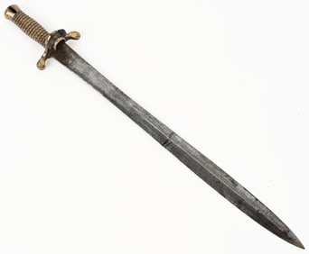 AMES M1847 SAPPERS & MINERS MUSKETOON BAYONET