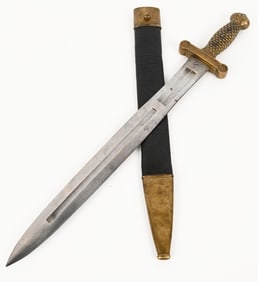 N.P. AMES MODEL 1832 FOOT ARTILLERY SWORD 1838