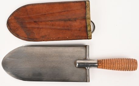 INDIAN WARS US M1880 ENTRENCHING TOOL W SCABBARD