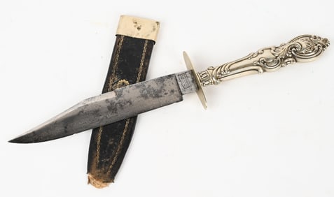 GEORGE WOODHEAD CALIFORNIA GOLD RUSH BOWIE KNIFE
