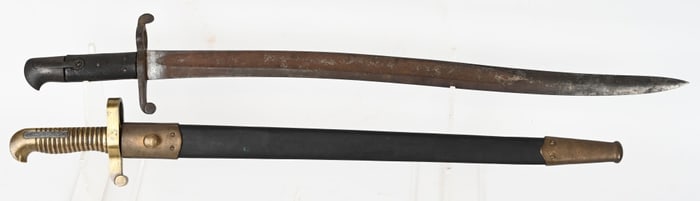 CIVIL WAR BAYONET LOT ENFIELD & REMINGTON ZOUAVE