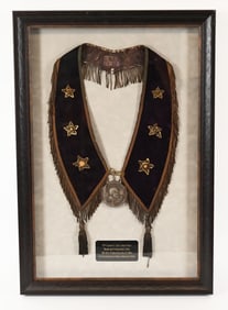 1871 US GRANT INDIAN PEACE MEDAL W COLLAR