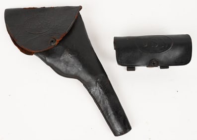 M1895 USN HOLSTER & COLT REVOLVER CARTRIDGE BOX
