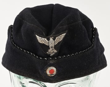 WWII NAZI GERMAN TENO OFFICERS OVERSEAS CAP WW2