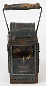 WWII NAZI GERMAN RAILROAD SIGNAL LANTERN WW2