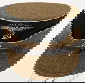 WWII NAZI GERMAN NSKK SERVICE KEPI WW2