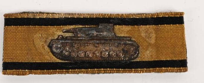 WWII NAZI GERMAN TANK DESTRUCTION STRIP IN GOLD