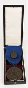 WWII NAZI GERMAN SS EIGHT YEAR LONG SERVICE MEDAL