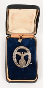 WWII NAZI GERMAN GAU BADEN CASED BADGE WW2