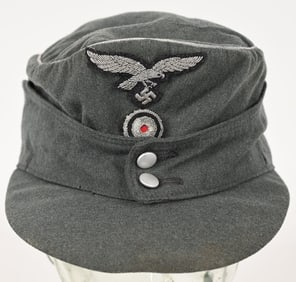 WWII NAZI GERMAN LUFTWAFFE FIELD DIVISION M43 CAP