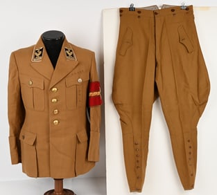 WWII NAZI GERMAN KREISLEITUNG SERVICE TUNIC WW2