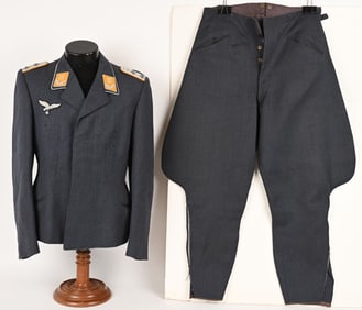 WWII NAZI GERMAN LUFTWAFFE FLIGHT UNIFORM WW2