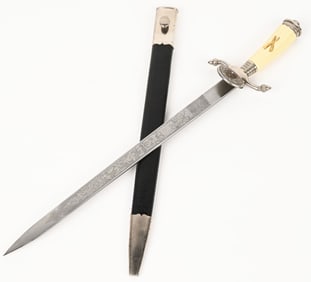 WWII NAZI GERMAN SHOOTING ASSOCIATION CUTLASS