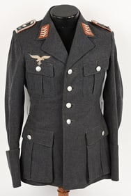 WW2 NAZI LUFTWAFFE SIGNALS OBERFELDWEBEL'S UNIFORM