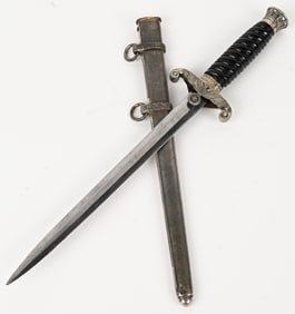 WWII NAZI GERMAN 1ST MODEL RAILWAY DAGGER BUCHEL