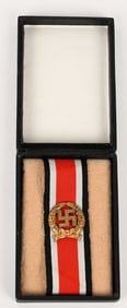 WWII NAZI GERMAN ARMY HONOR ROLL CLASP W BOX WW2