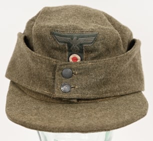 WWII NAZI GERMAN HEER M43 EM/NCO FIELD CAP OR HAT