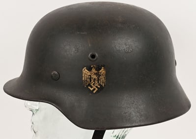 WWII NAZI GERMAN KRIEGSMARINE M40 SD HELMET WW2